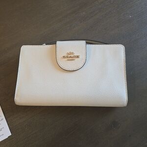 Coach White Leather Women's Bag
